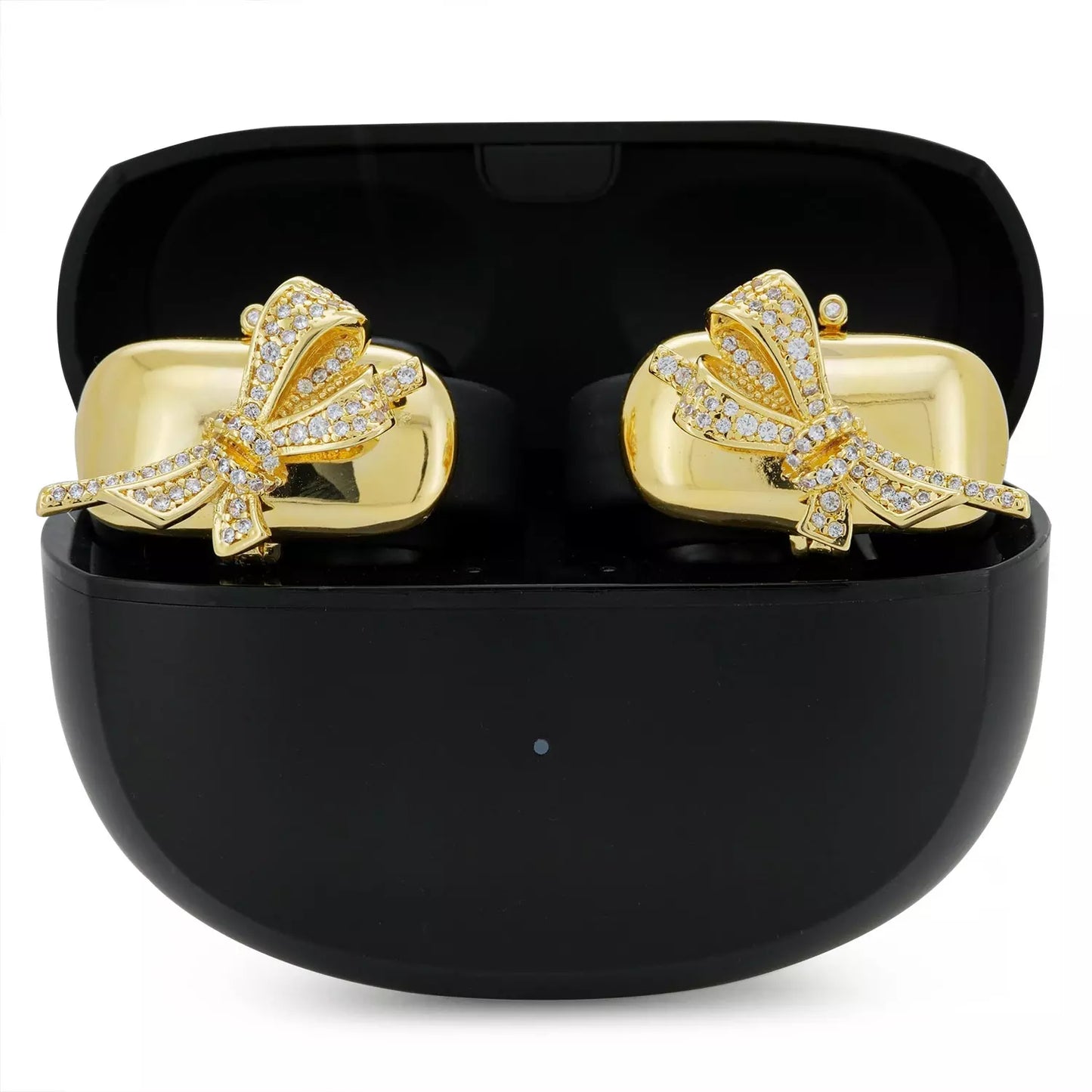 UltraCareX EarBud Cases for HUAWEI FreeClip – Elegant & Luxurious Design - Diamond Open Earbuds Accessories Bowknot