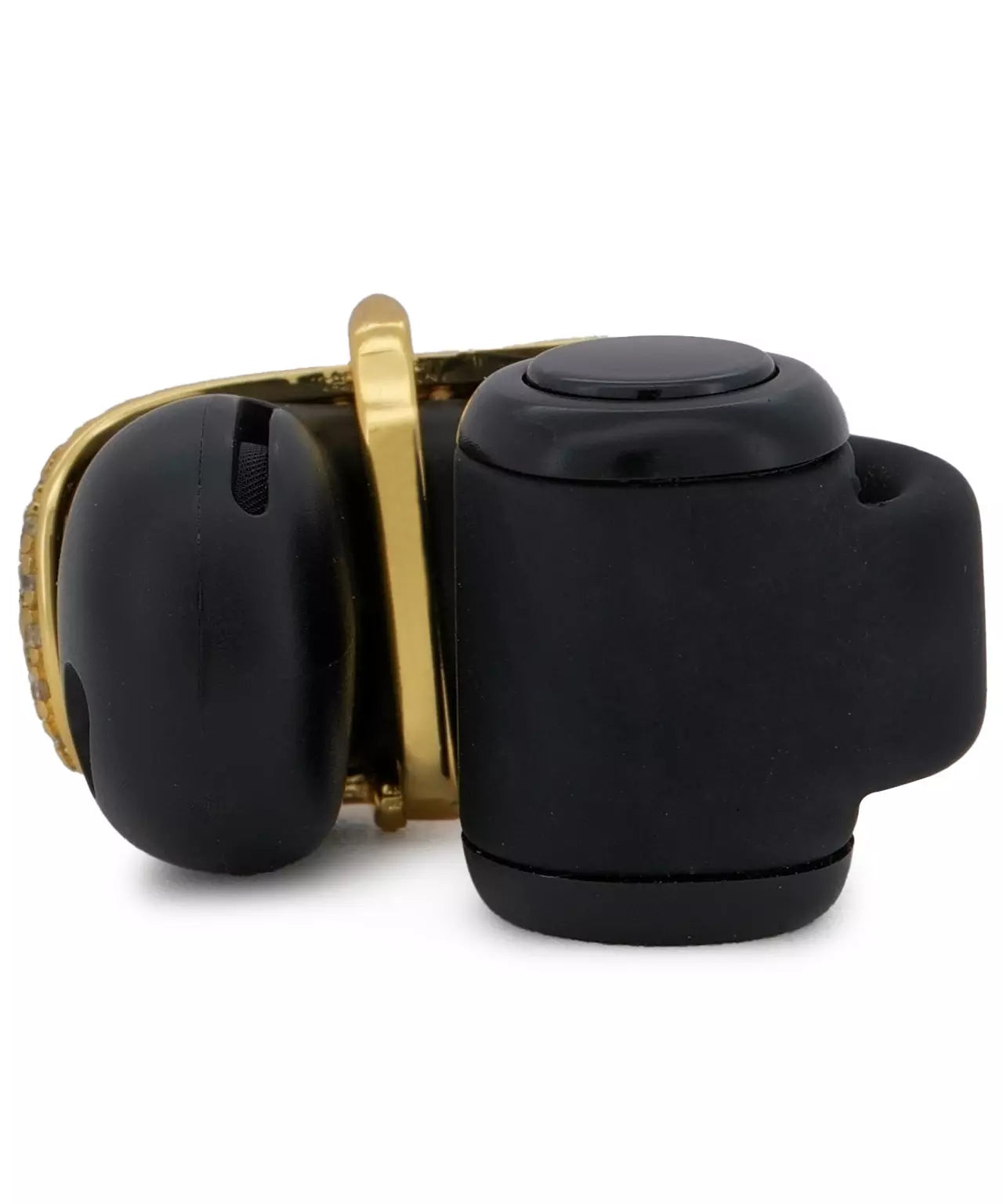 UltraCareX EarBud Cases for HUAWEI FreeClip –   Elegant & Luxurious Design - Diamond Open Earbuds Accessories Bowknot，Golden Snake